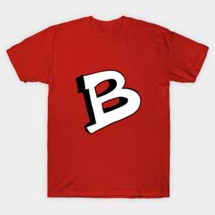 INITIAL "B" Street Art T-Shirt